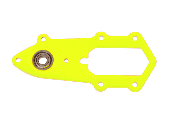 Mikado LOGO 550 SE / 600 SE Seitenteil Heckgetriebe neon gelb