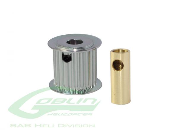 SAB Goblin 19mm PULLEY Z 20 6/8 MM HOLE # H0175-20-S 