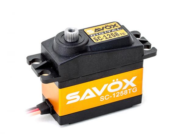 SAVÖX Digital Servo SC-1258TG mit Titanium - Getriebe