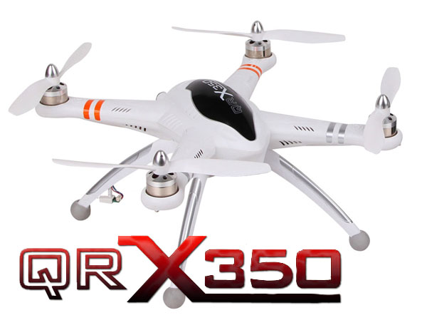 Walkera GPS QR X350 V1.2 ARF Quadcopter ohne Empfänger im Alukoffer