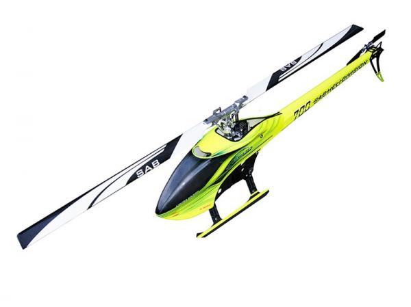 SAB Goblin 700 LIMITED EDITION Competition Kit HELICOPTER green (with 2 BLADES Sets)
