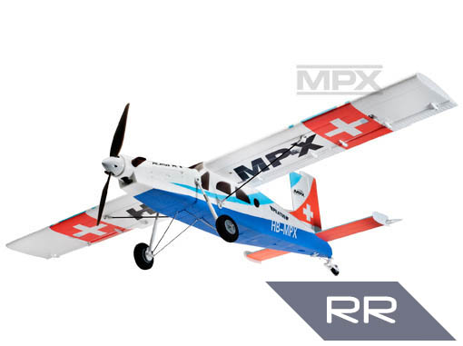 Multiplex Pilatus PC 6 RR blau