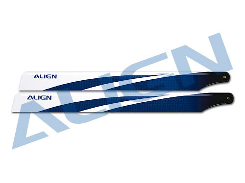 Align 450L DOMINATOR 360 Carbon Fiber Blades-Blue
