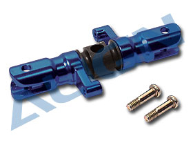 Align Heckrotorkopf Blatthalter CNC Alu blau TRex450