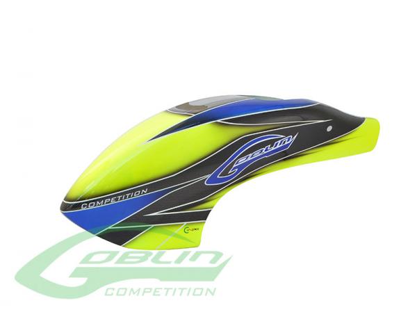 SAB Goblin 700 / 770 COMPETITION Canopy Yellow/BLUE