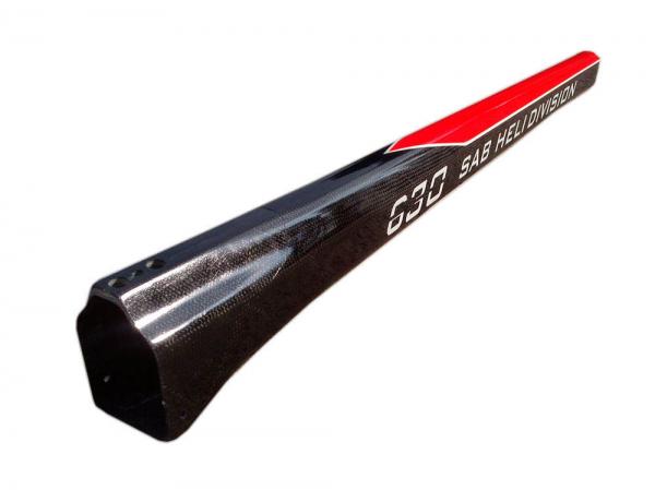 SAB Goblin 630 / 630 COMPETITION TAIL BOOM BLACK / RED