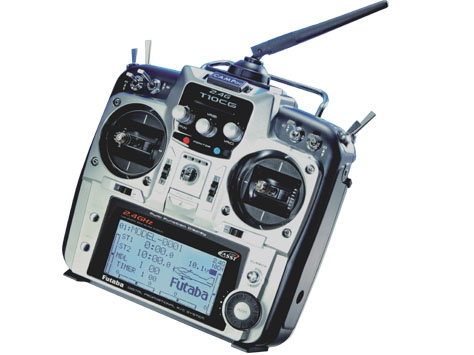 Robbe Futaba Transmitter T10CG & Receiver R6308SBT 2,4 GHz FASST