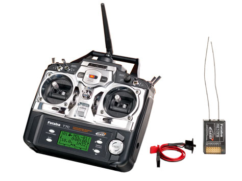 Robbe - Futaba Transmitter FF-7  2,4 GHz (T7CP) & Receiver  R617