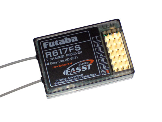 Futaba Receiver R-617 FS 2,4 GHz  7CH