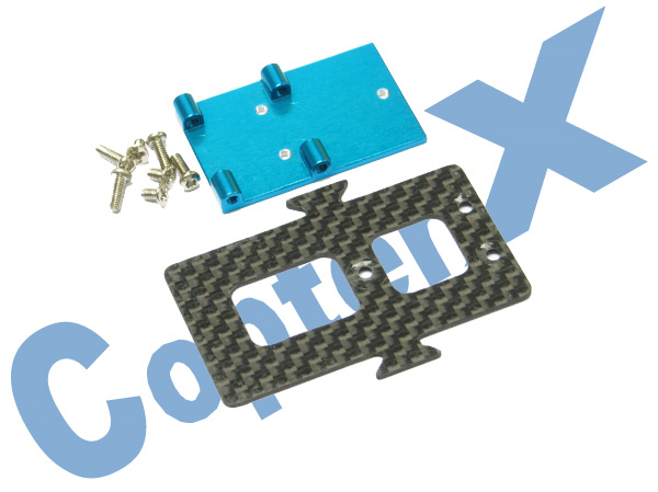 CopterX Carbon Battery Mounting Plate