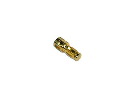 Gold Connector 3mm male