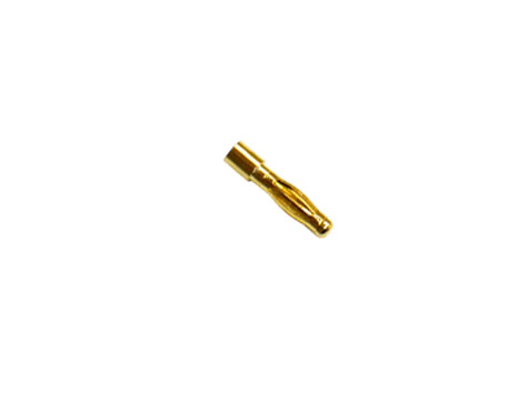 Gold Connector 4mm male