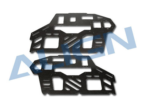 Align T-Rex 550E Carbon Rahmen Seitenplatten 1,6mm