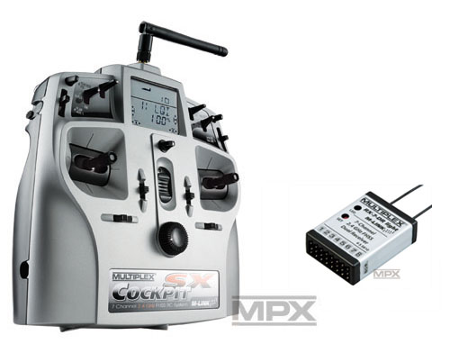 Multiplex COCKPIT SX Classic Light-Set M-LINK mit RX-7 DR light 2,4 GHz # 25132 