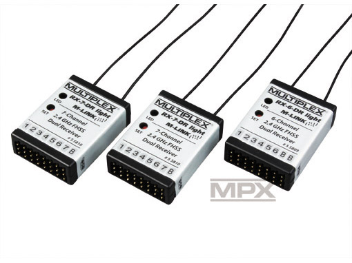 Multiplex M-Link Empfänger light Set 3 für 2 # 55830 