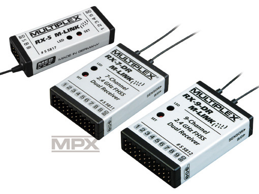 Multiplex M-Link Receiver Telemetrie Set 3 für 2