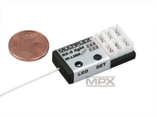 Multiplex Micro Receiver RX-6 light M-Link 2,4GHz