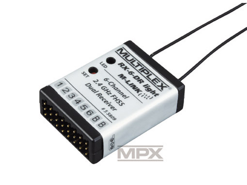 Multiplex Receiver RX-6-DR light M-Link 2,4GHz