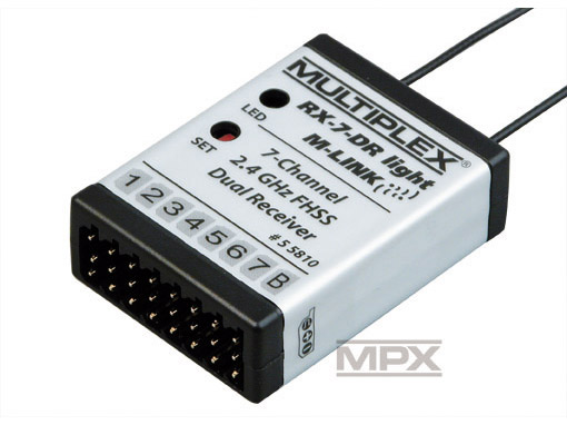 Multiplex Empfänger RX-7 light M-Link 2,4GHz # 55810 
