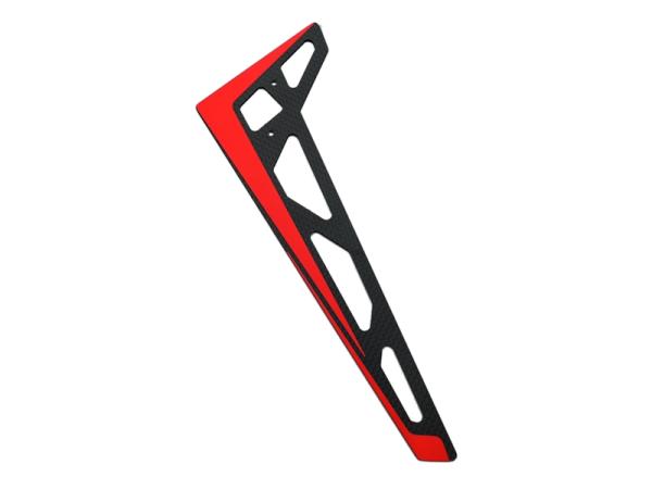 soXos Carbon Vertical Fin Red