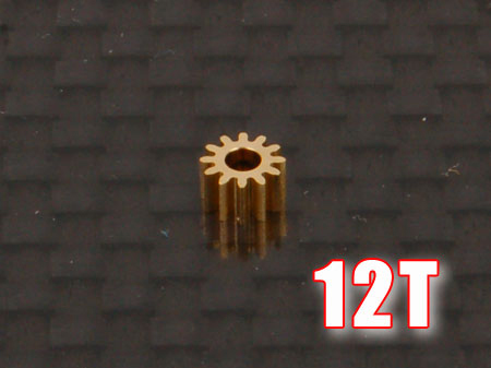 Ritzel 12Z M0,25 Welle Ø1,5mm