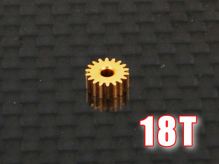 Ritzel 18Z M0,25 Welle Ø1,5mm