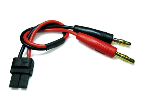 Traxxas plug to 4mm connector charging cable