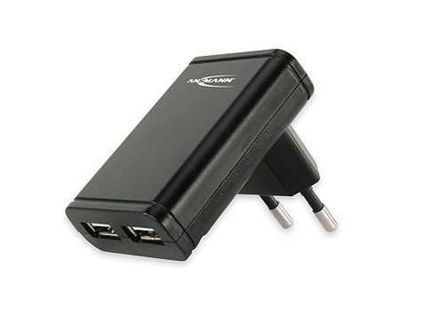 Ansmann Dual USB charger slim