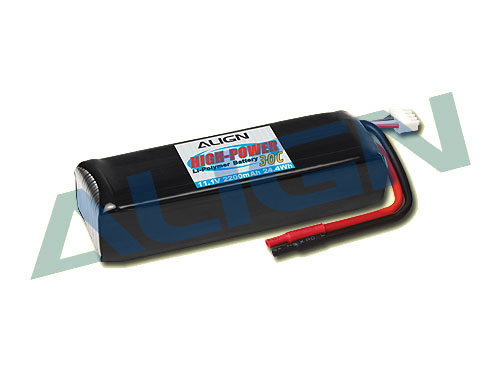 Align Li-Po Battery 3S1P 11,1V 2200mAh 30C