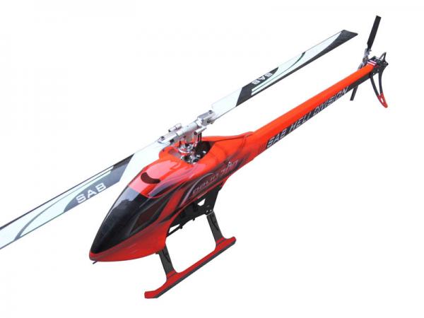 SAB Goblin 700 HELICOPTER KIT RED (with BLADES)