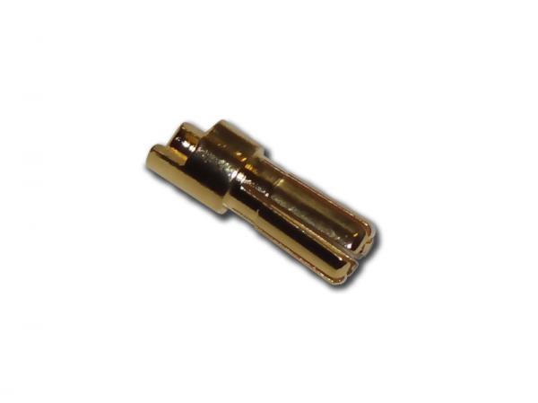 Gold Connector 5,5mm male # ZB-G-ST-55A 