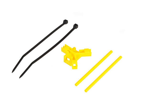 Mikado Antenna support for tailboom, yellow