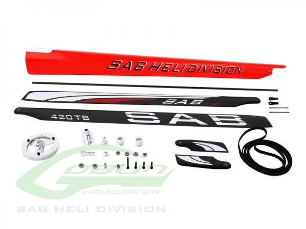 SAB Goblin 380 to 420 Conversion Kit red