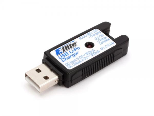 E-flite 1S USB Li-Po Ladegerät 350mA