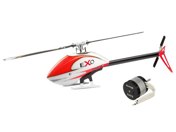 Compass EXO 500 with Motor and CF Rotorblades - Red