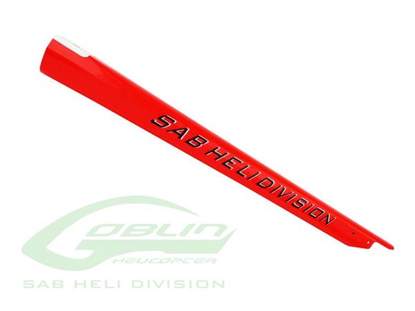 SAB Goblin 420 Sport Carbon Fiber Tail Boom RED