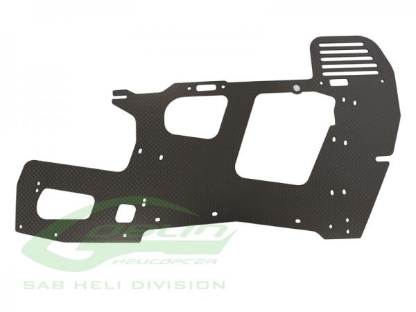 SAB Goblin Black Nitro Carbon Fiber Main Frame # H0874-S 