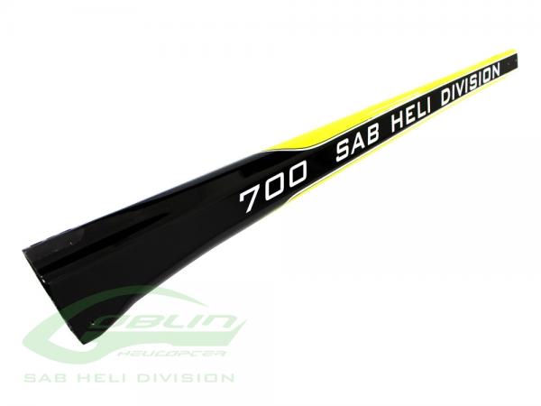 SAB Goblin Thunder Sport / 700 Heckrohr schwarz - gelb