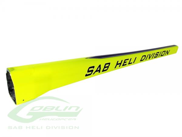 SAB Goblin 570 Sport Yellow Tail Boom