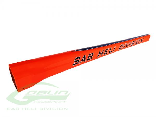 SAB Goblin 570 Sport Orange Tail Boom