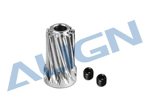 Align T-REX 700 / 800 Motor Slant Thread Pinion Gear 12T (L27)