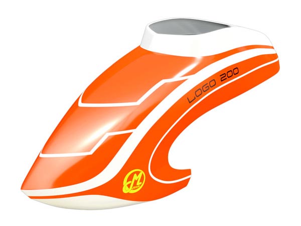 Mikado LOGO 200 Canopy neon-orange/white