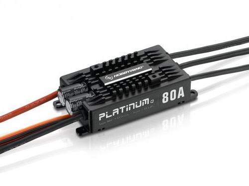 HOBBYWING Platinum Pro 80A V4 3-6S LiPo 10A BEC (used)