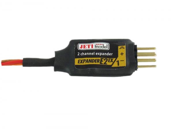 Jeti Expander E2 EX for connecting up to 2 Sensors