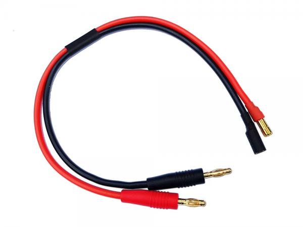 Charge Cable with 4mm Banana to 5,5mm Gold