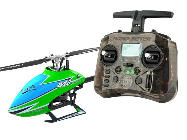 OMPHOBBY OMP Heli M2 Explore green with Transmitter