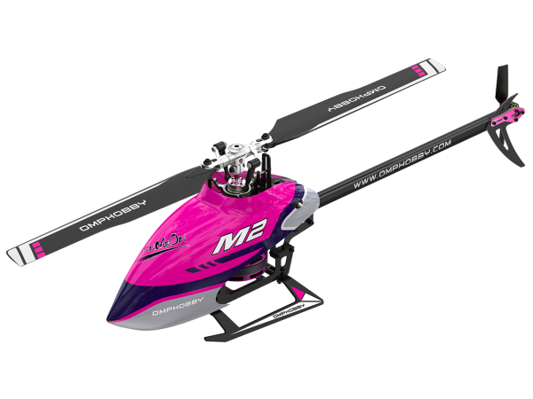 OMPHOBBY OMP Heli M2 V2 Helikopter pink # OSHM0003 
