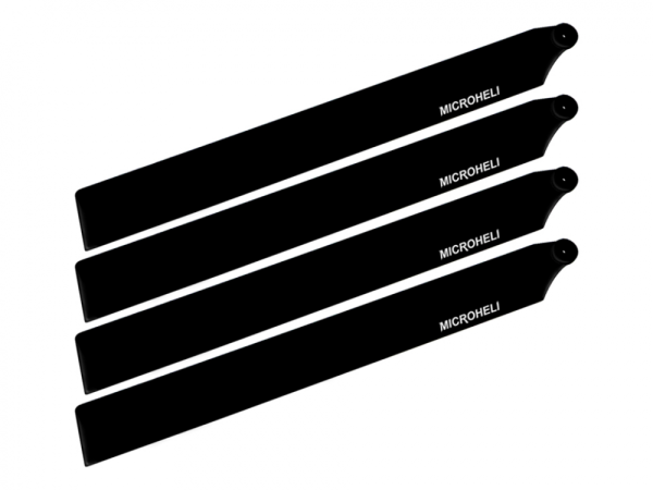 Microheli Carbon Plastic Quad Main Blade (For MH-M2EX001Q Series)