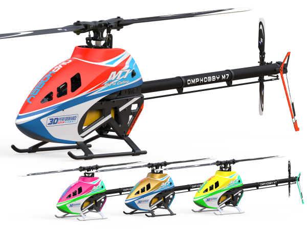 OMPHOBBY OMP Heli M7 KIT 700 Helicopter with RT Rotorblade