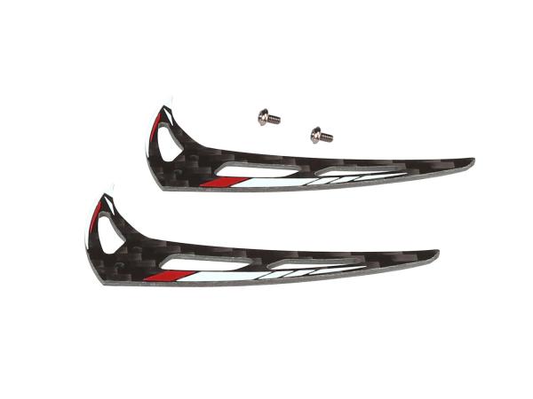 OMPHOBBY M1 EVO Vertical Stabilizer set 
(Glamour Red）